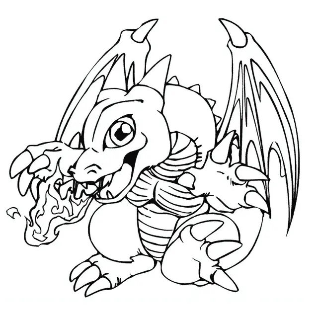 Coloriage Pokemon Dracaufeu - Pokémon à imprimer