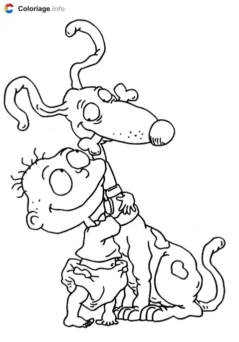 Coloriage Razmoket 012 - Les Razmoket à imprimer