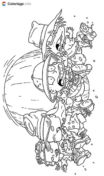 Coloriage Razmoket 013 - Les Razmoket à imprimer