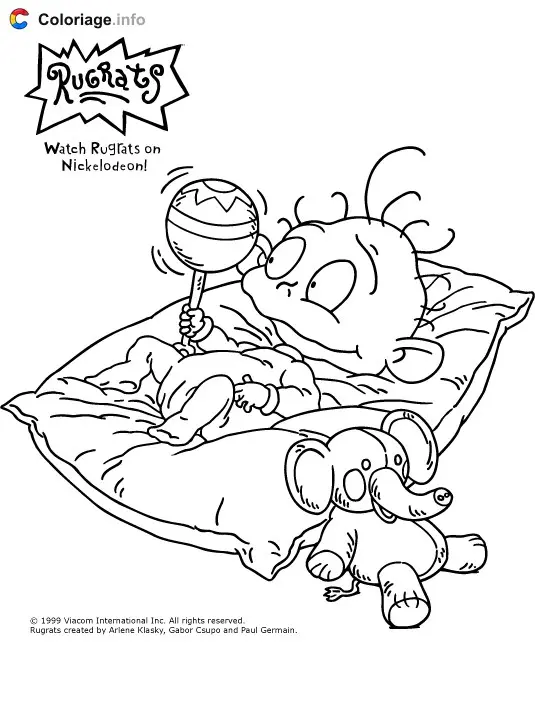 Coloriage Razmoket 014 - Les Razmoket à imprimer