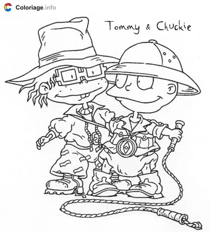 Coloriage Razmoket 019 - Les Razmoket à imprimer