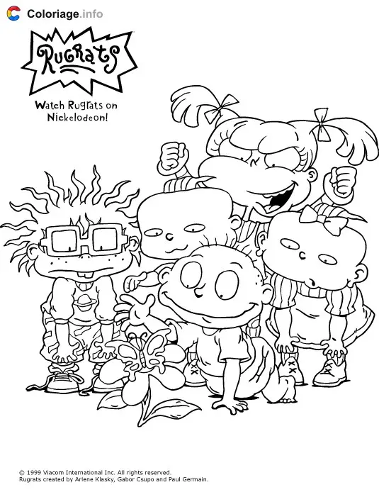 Coloriage Razmoket 020 - Les Razmoket à imprimer