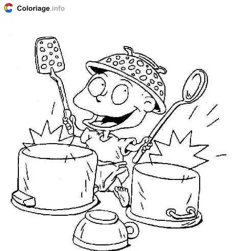 Coloriage Razmoket 022 - Les Razmoket à imprimer