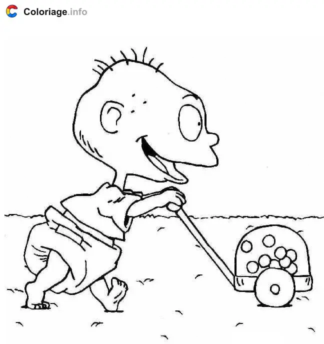Coloriage Razmoket 025 - Les Razmoket à imprimer