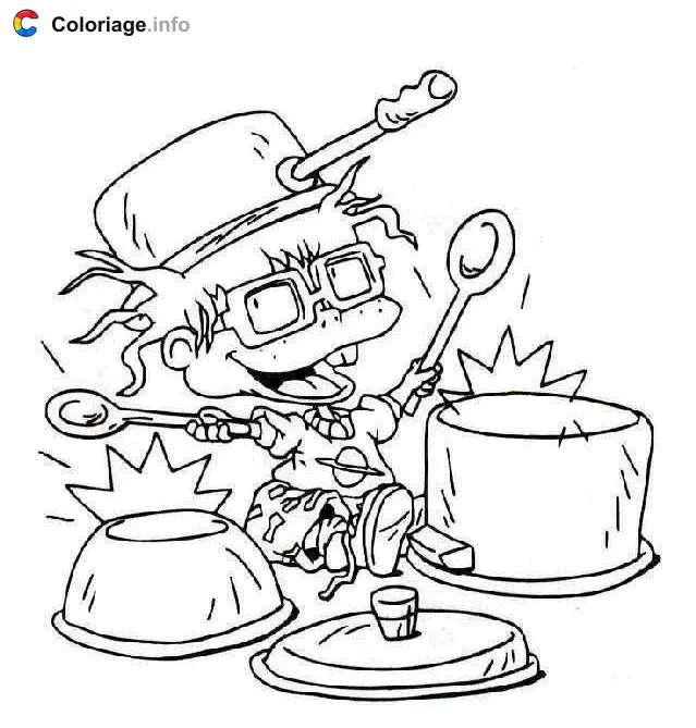 Coloriage Razmoket 028 - Les Razmoket à imprimer