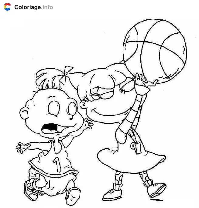 Coloriage Razmoket 029 - Les Razmoket à imprimer