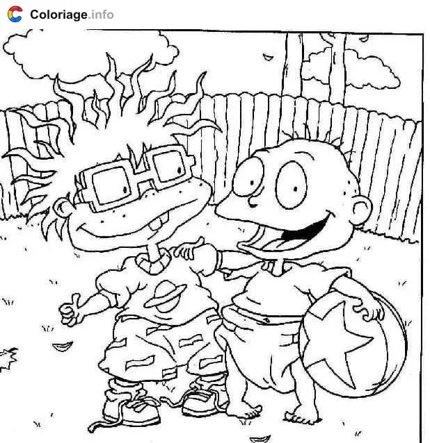 Coloriage Razmoket 033 - Les Razmoket à imprimer