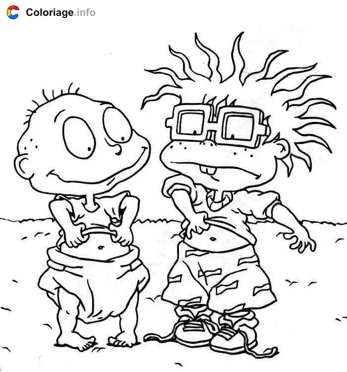 Coloriage Razmoket 036 - Les Razmoket à imprimer