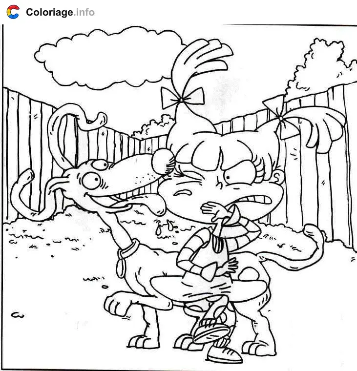 Coloriage Razmoket 042 - Les Razmoket à imprimer