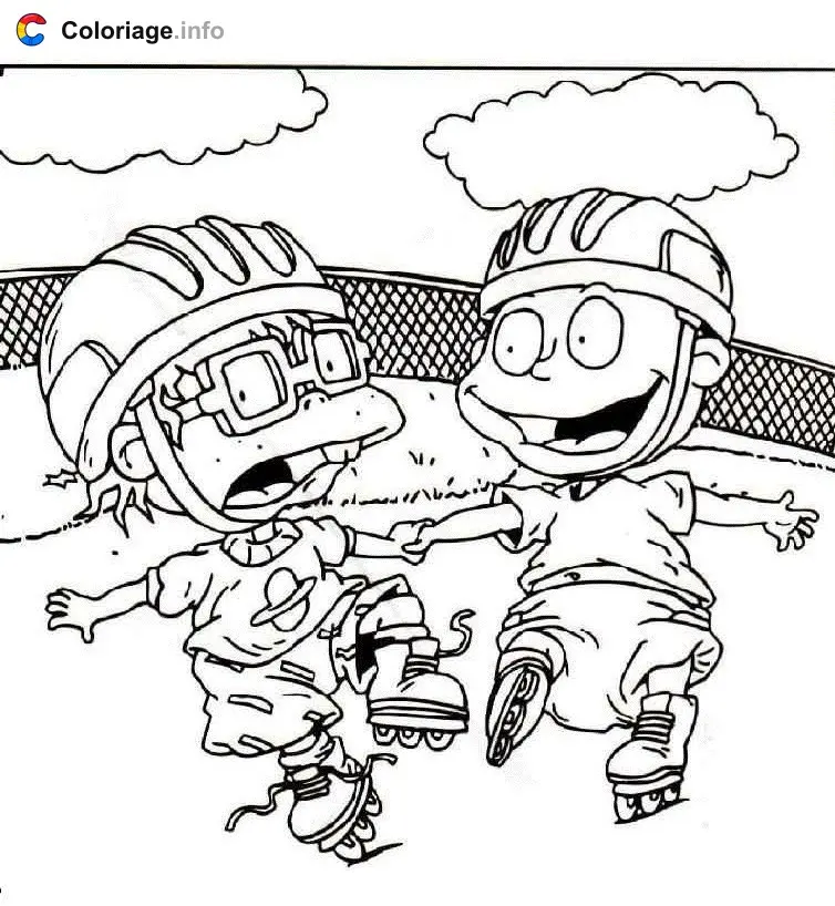 Coloriage Razmoket 043 - Les Razmoket à imprimer