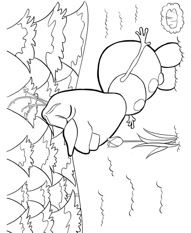 Coloriage Reine Des Neiges Olaf Rose - La Reine des neiges à imprimer