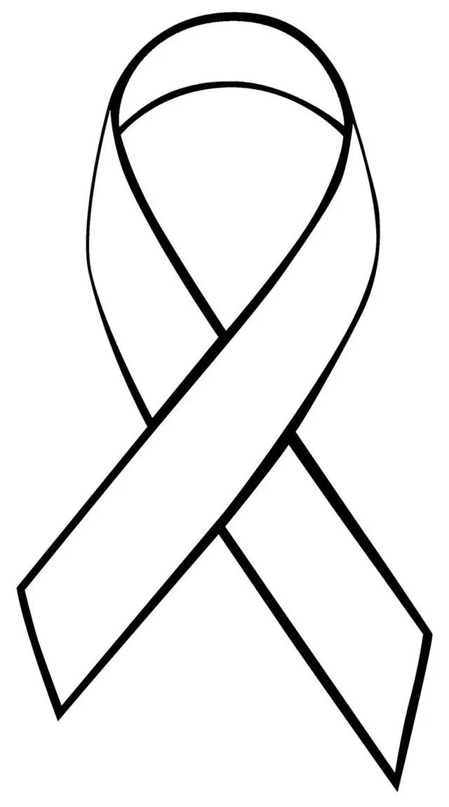 Coloriage Ruban Cancer Du Sein Breast Cancer - Cancer du sein à imprimer