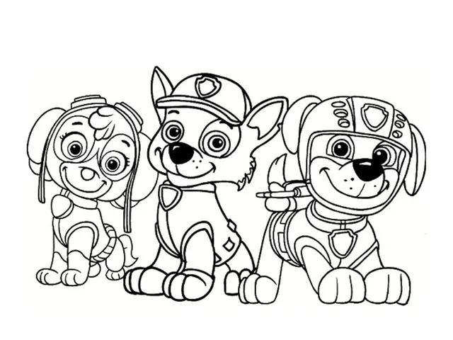 Coloriage Stella Cahse Zuma De Pat Patrouille - Stella Pat patrouille à imprimer