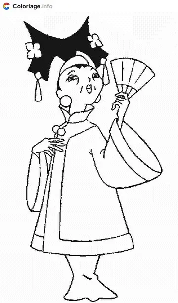 Coloriage Taïtaï 2 - Sagwa à imprimer