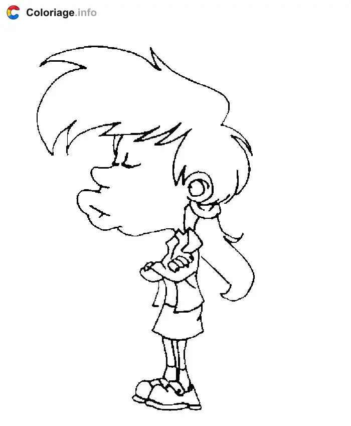 Coloriage Titeuf 001 - Titeuf à imprimer