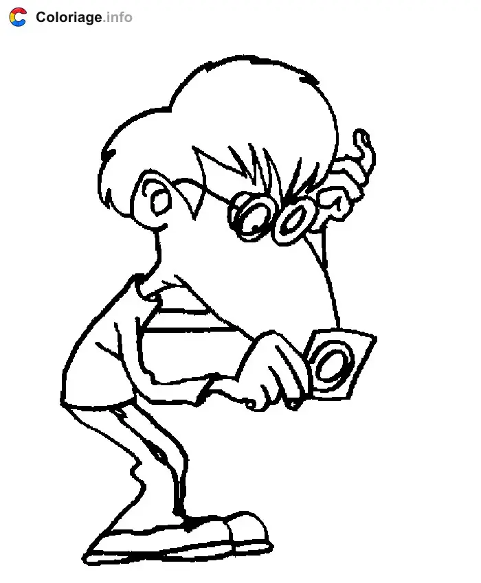 Coloriage Titeuf 007 - Titeuf à imprimer