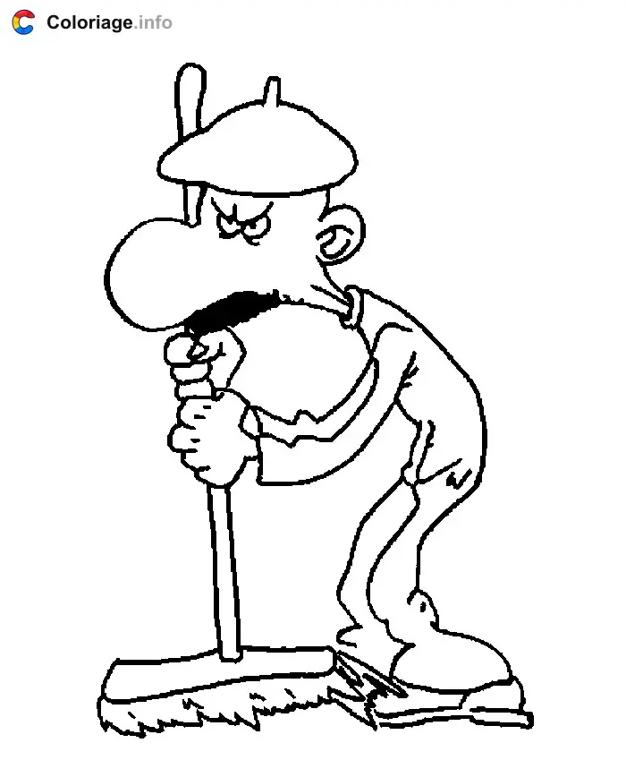 Coloriage Titeuf 008 - Titeuf à imprimer
