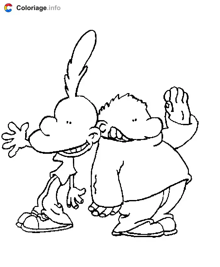 Coloriage Titeuf 010 - Titeuf à imprimer