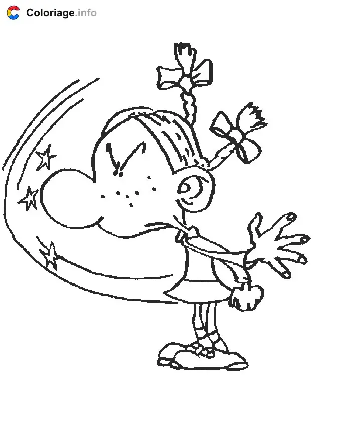 Coloriage Titeuf 011 - Titeuf à imprimer