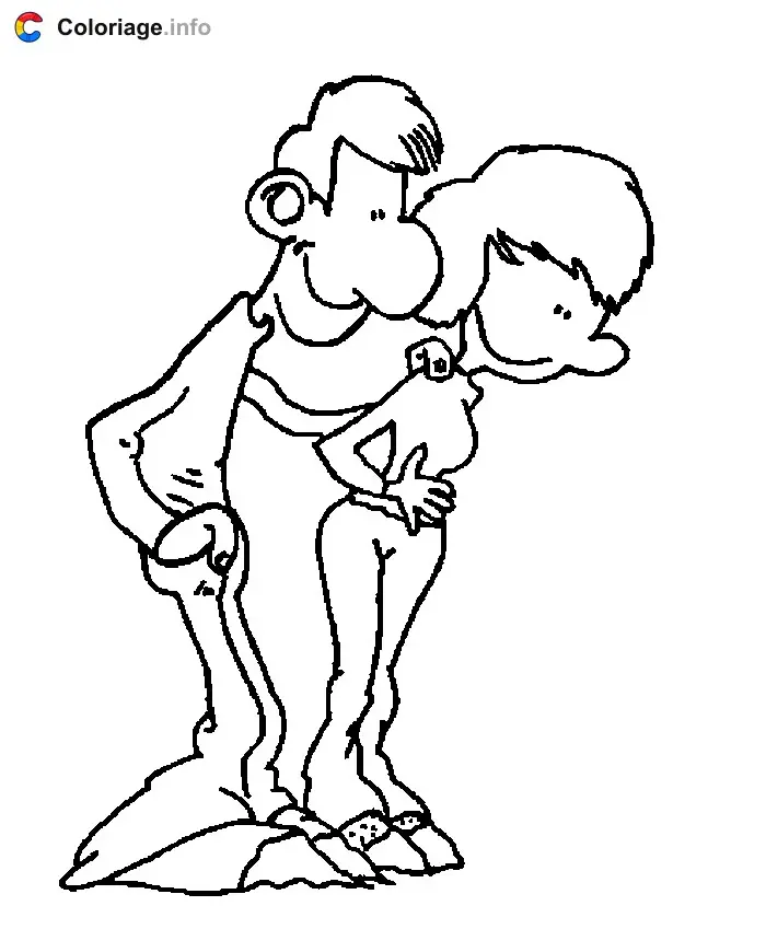 Coloriage Titeuf 012 - Titeuf à imprimer