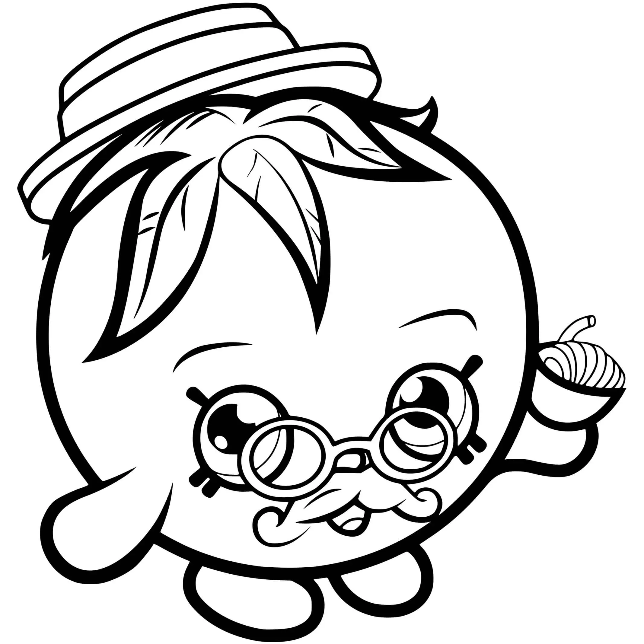 Coloriage Tomato Tomate Dessin Anime - Tomate à imprimer