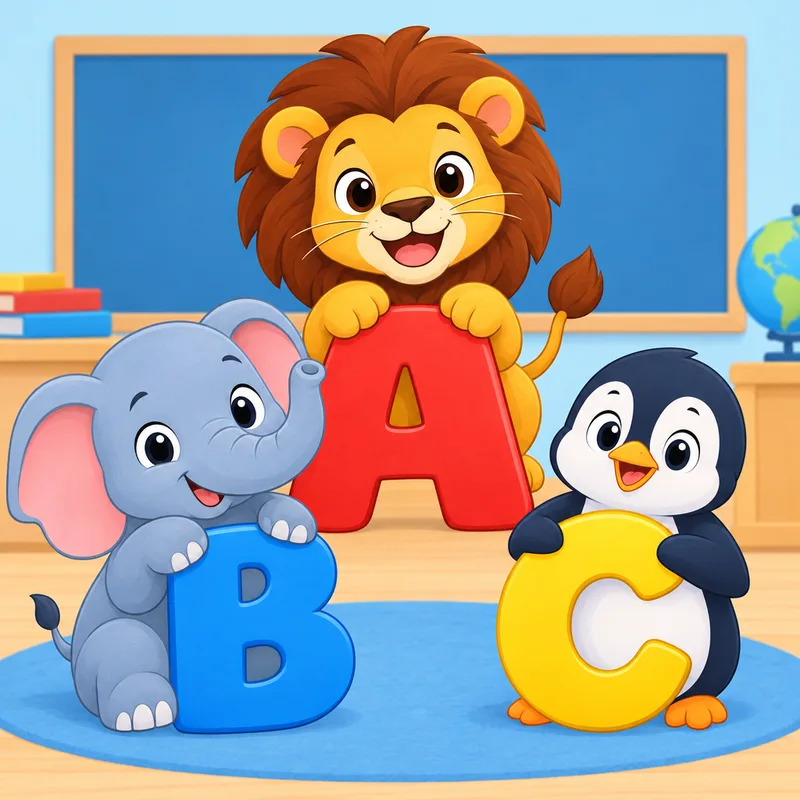 alfabeto de animales
