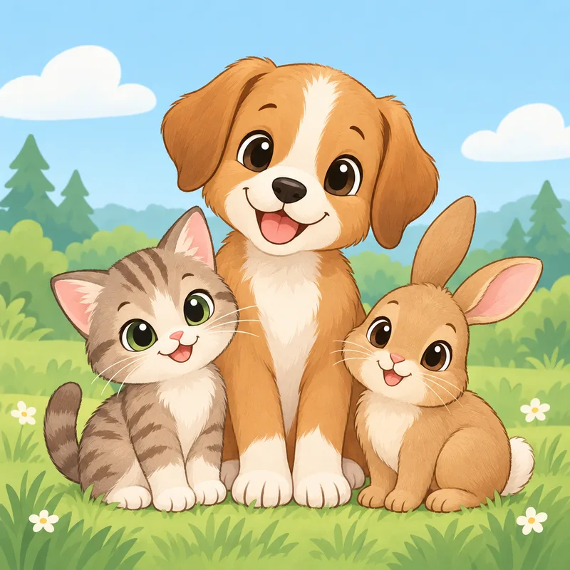 Animaux mignon