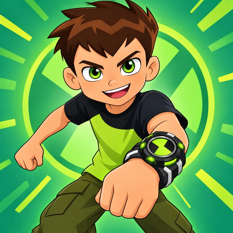 disegni di Ben 10 da colorare