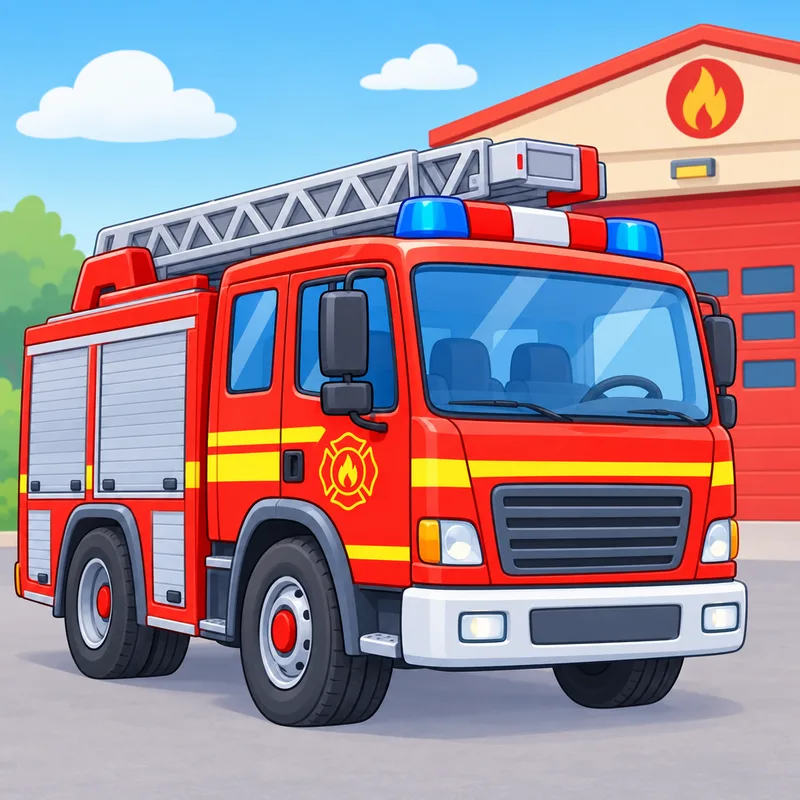 camión de bomberos