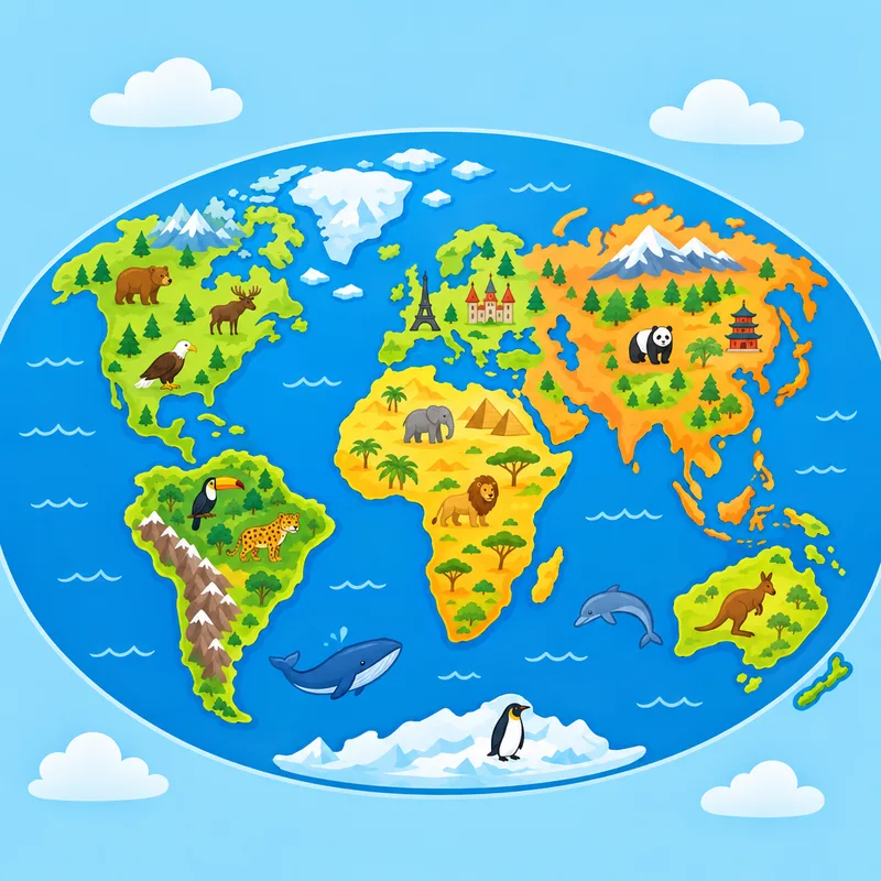 Carte du monde