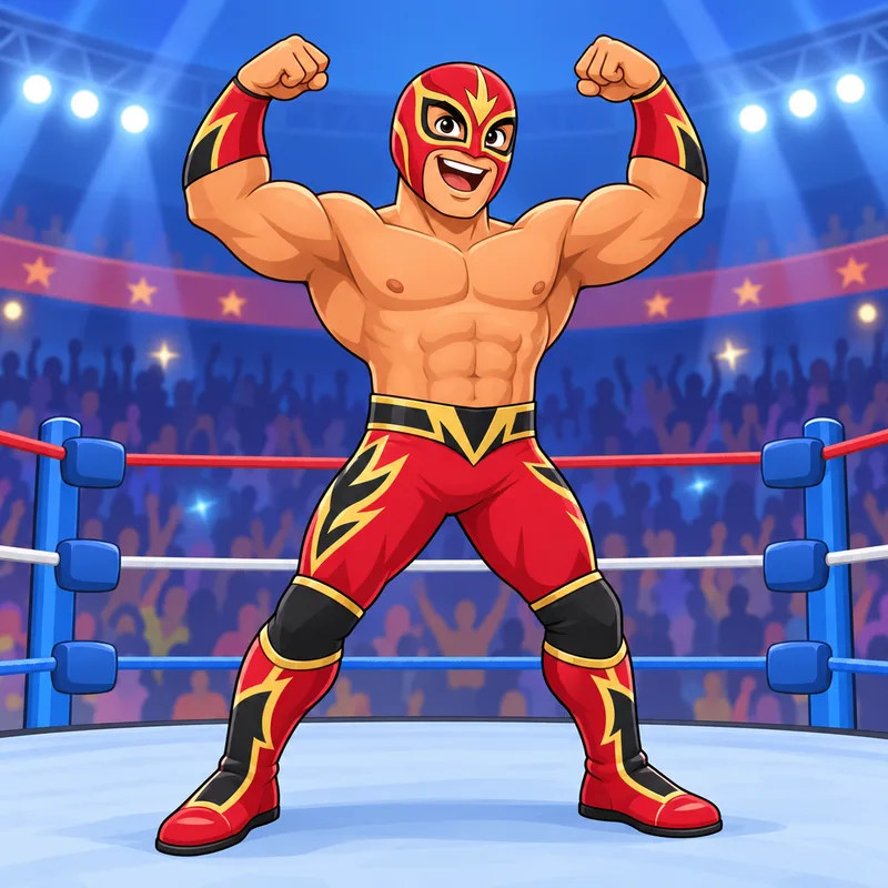 disegni di catch WWE da colorare
