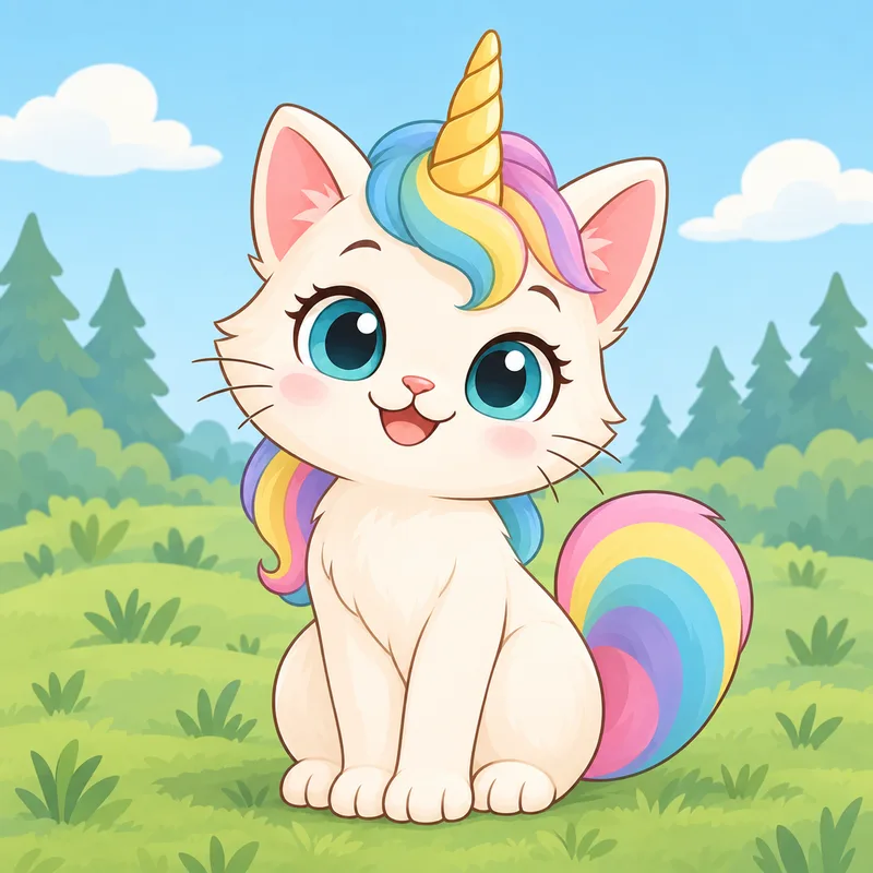 Unicorn cat