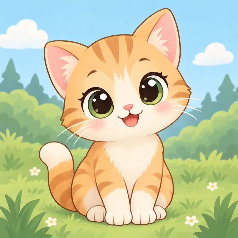 kawaii kitten