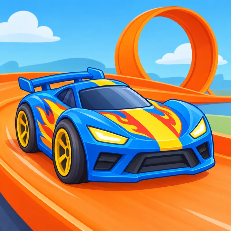 disegni di Hot Wheels da colorare