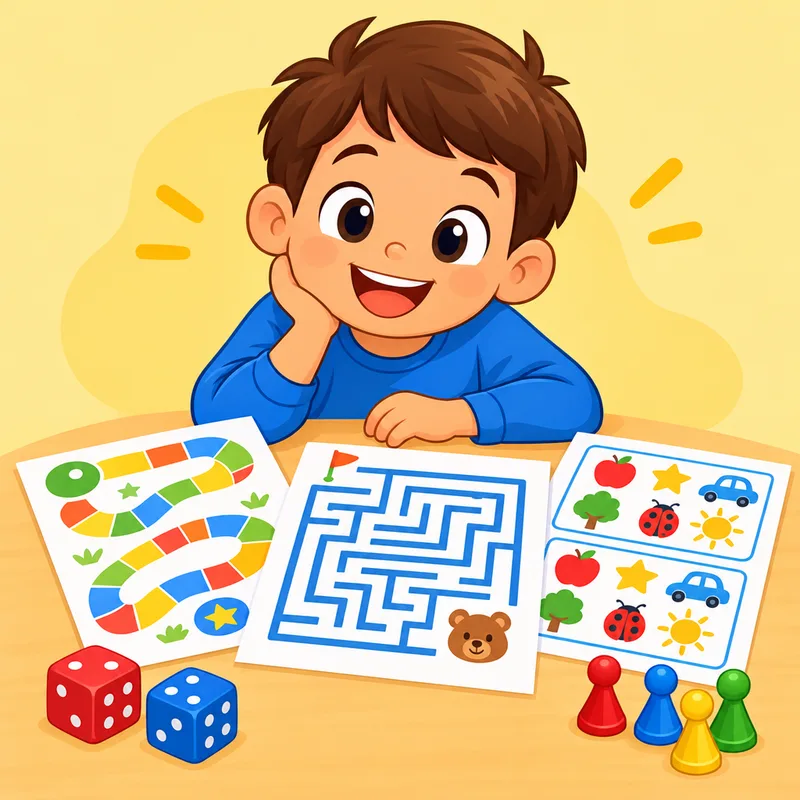 giochi da stampare e colorare