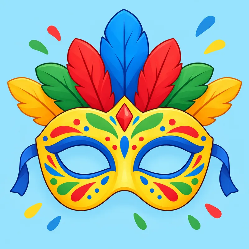 disegni di maschere da colorare