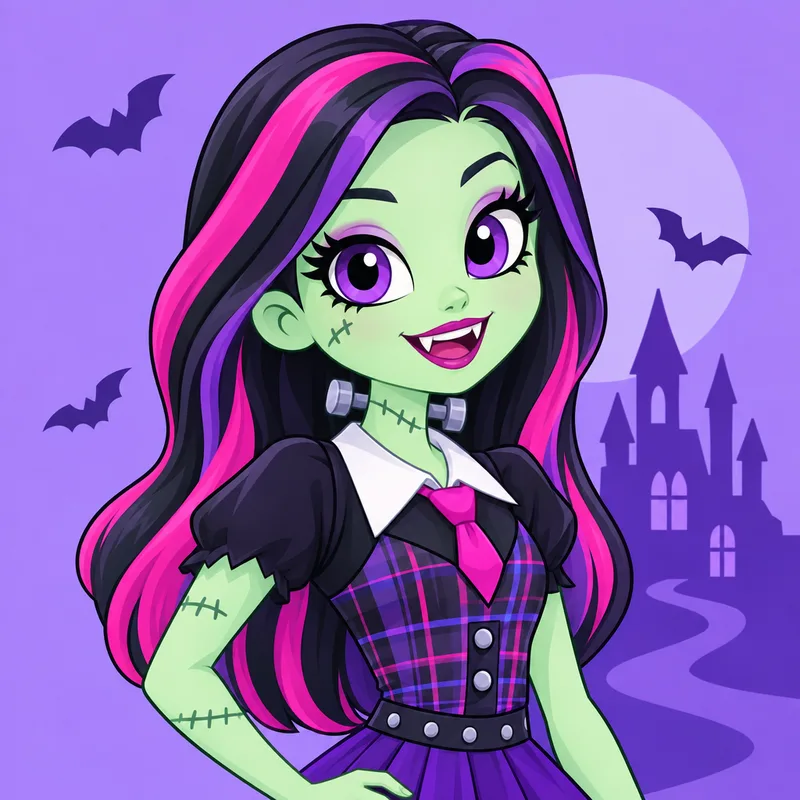 disegni di Monster High da colorare