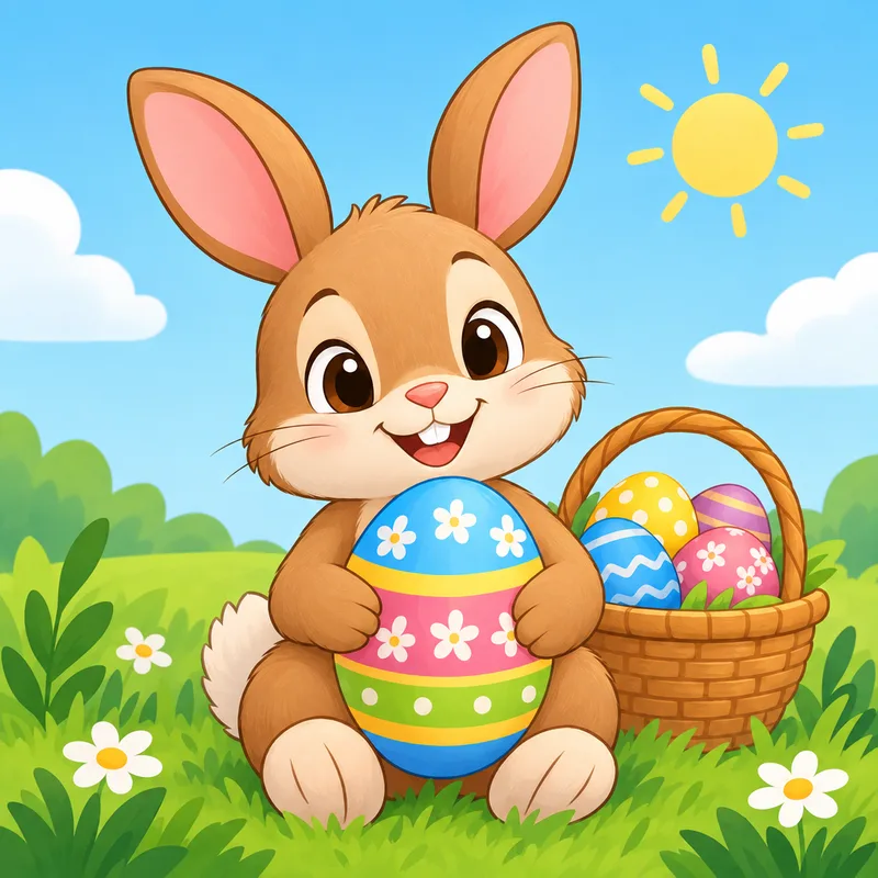 dibujos de pascua para colorear