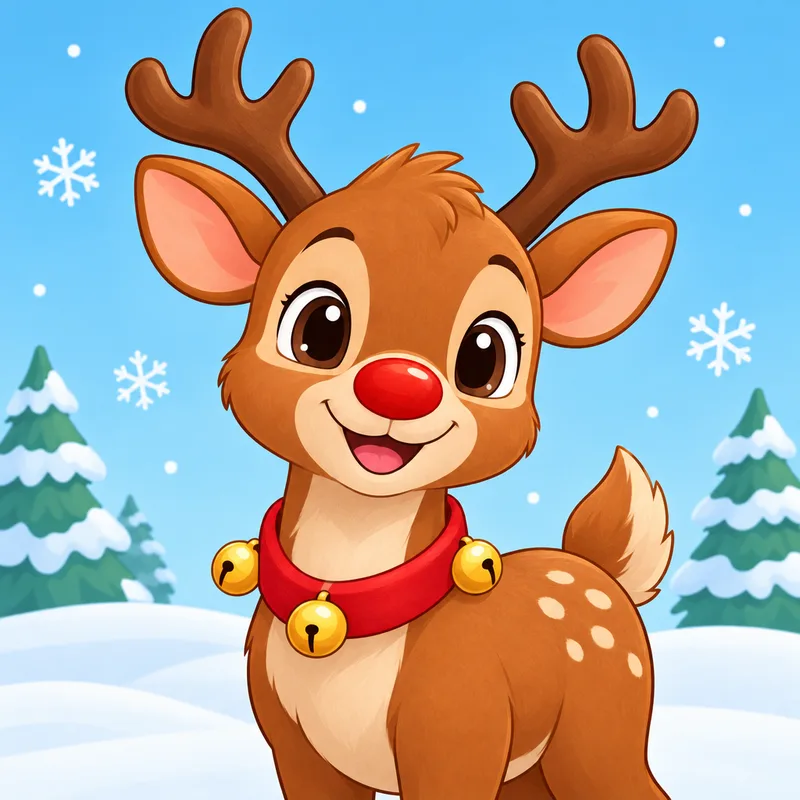 kerst rendier