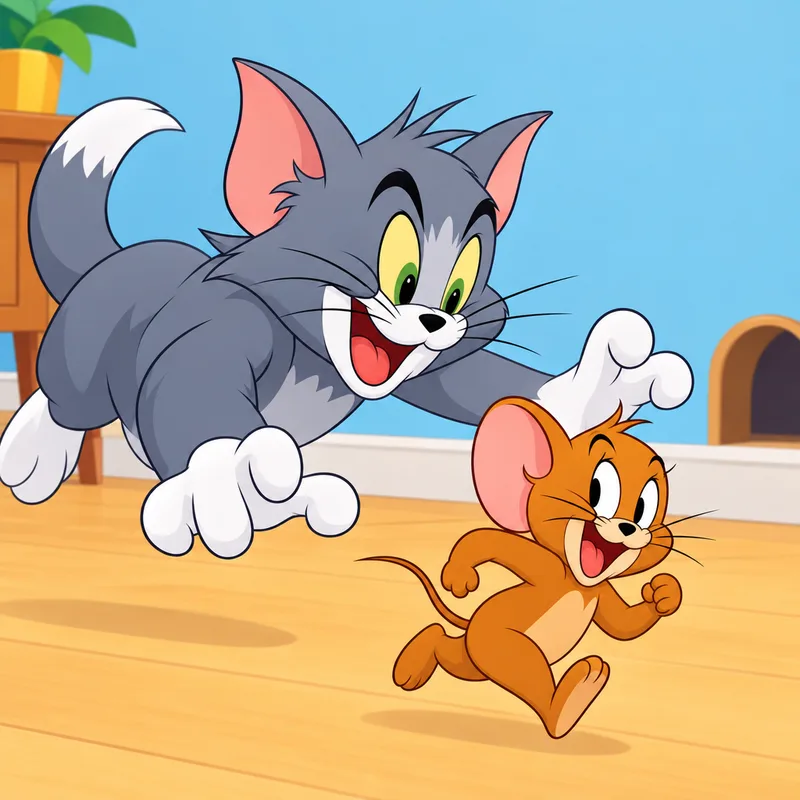disegni di Tom e Jerry da colorare