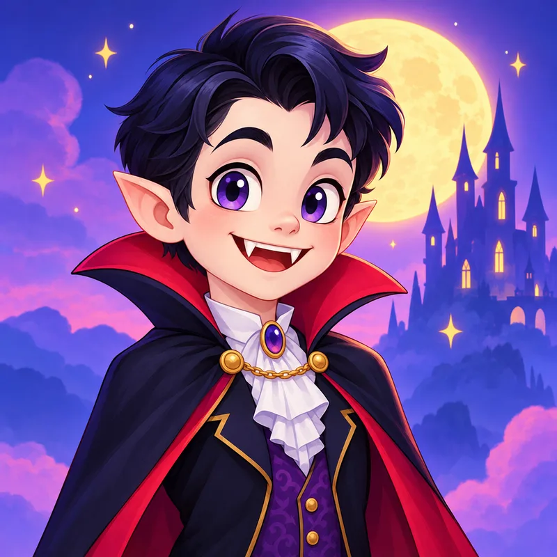 disegni di vampiri da colorare
