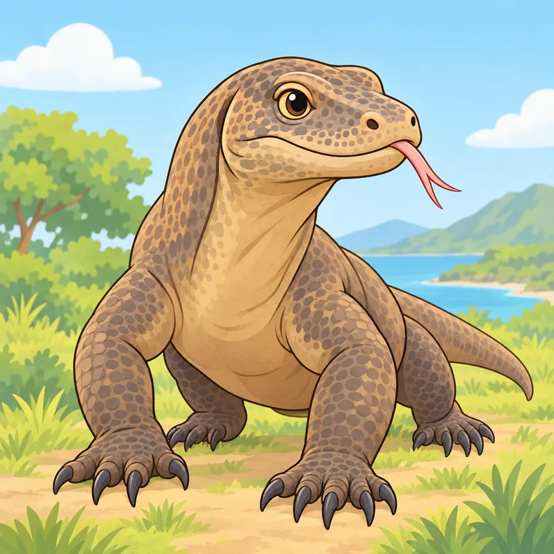 Varan de Komodo