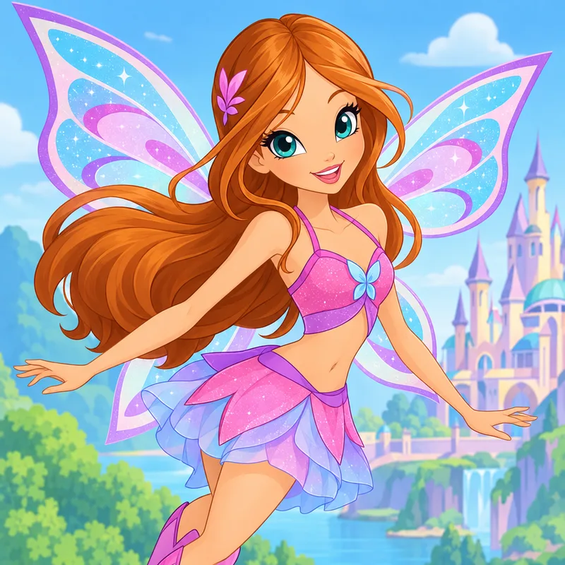 disegni delle Winx da colorare