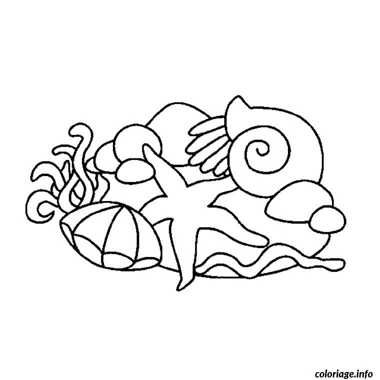 Coloriage animaux marins  JeColorie.com