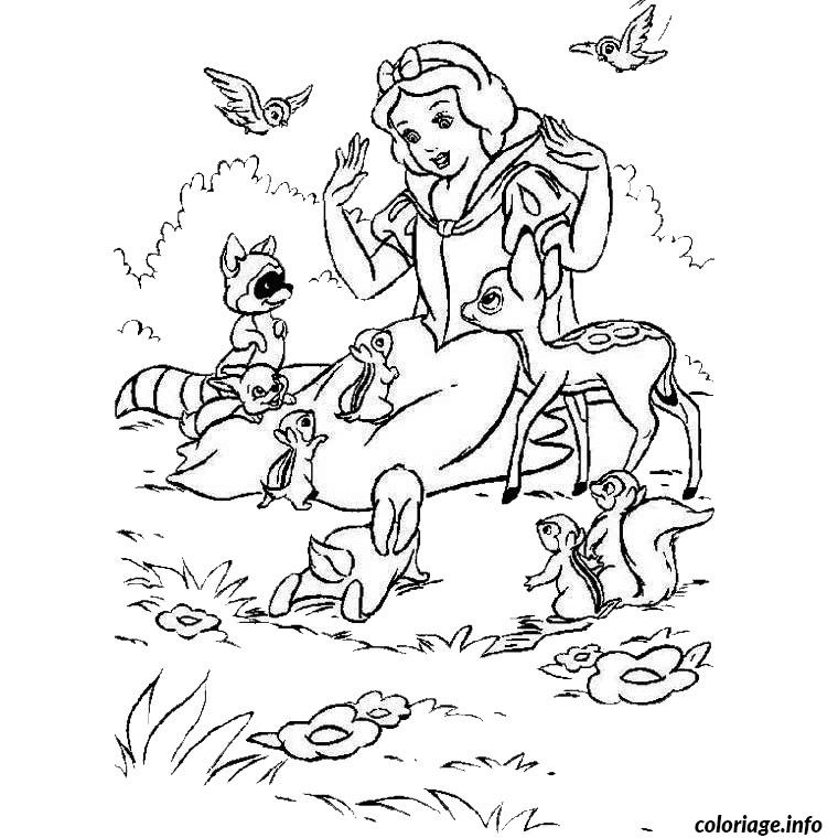 Dessin animaux de la foret Coloriage Gratuit à Imprimer