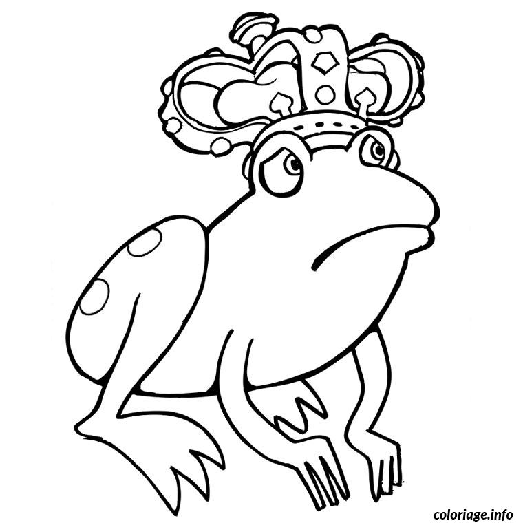 Coloriage Grenouille A Imprimer