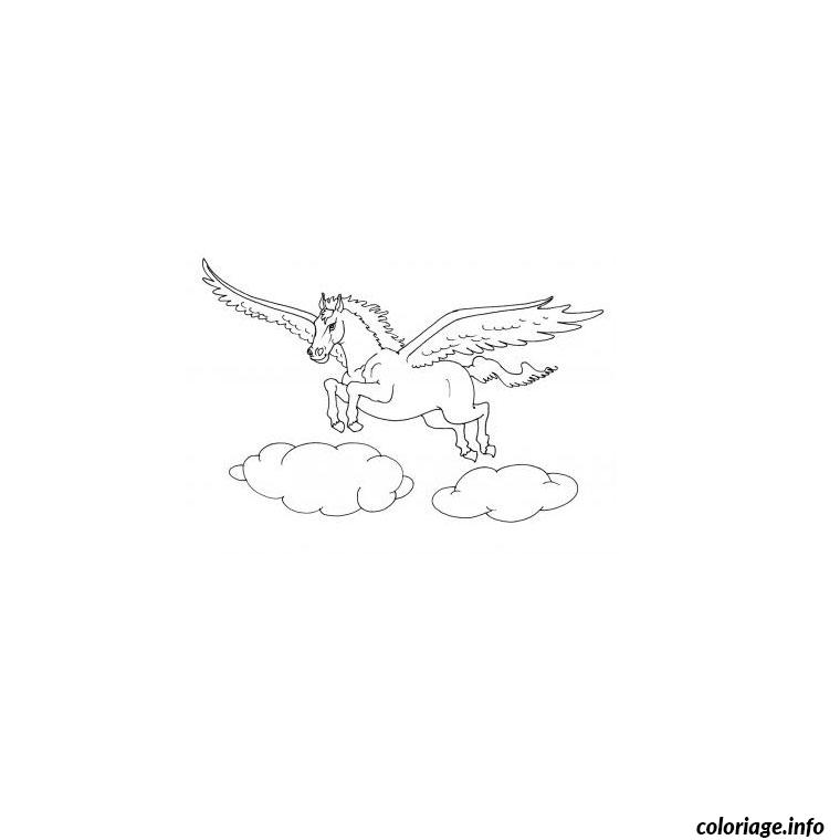 Coloriage Cheval Saut Obstacle Dessin