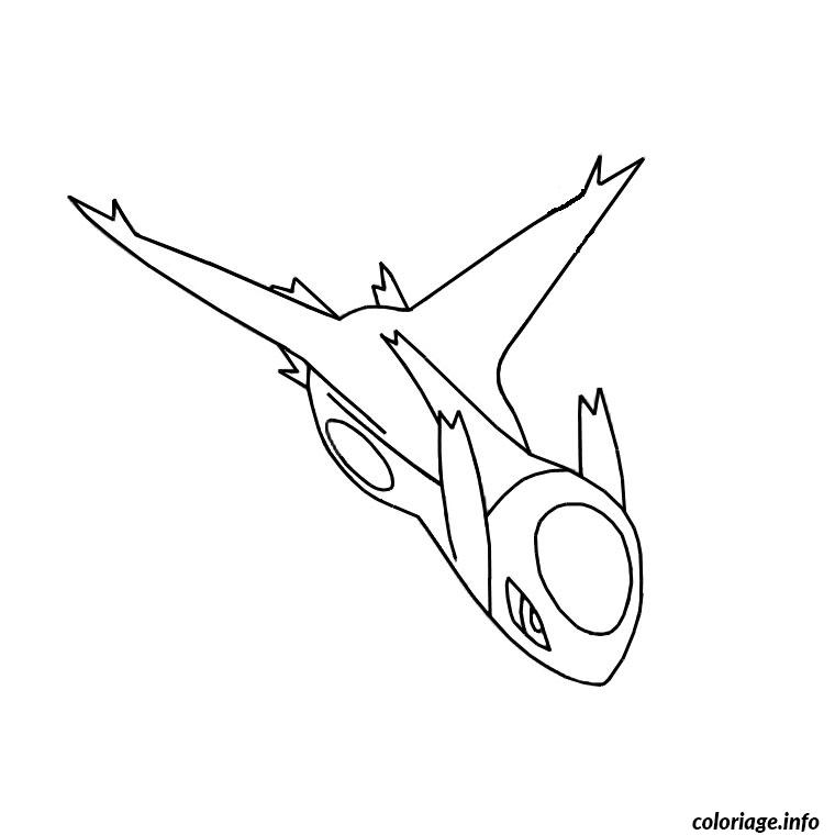 Dessin pokemon latios Coloriage Gratuit à Imprimer