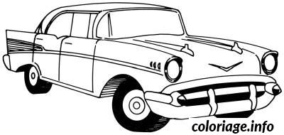 Dessin voiture ancienne Coloriage Gratuit à Imprimer