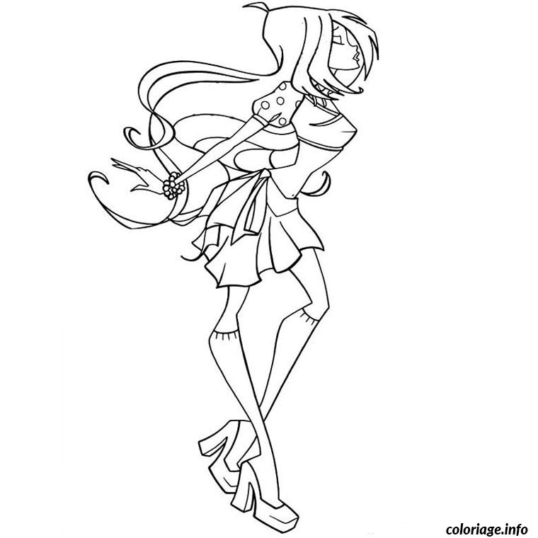 Coloriage A Imprimer Winx Club Saison 4